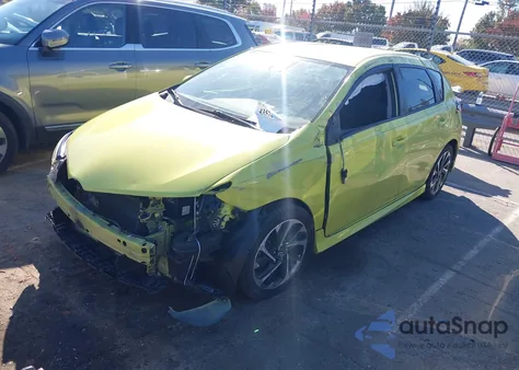 2017 Toyota Corolla Im из США, поврежденный, VIN JTNKARJEXHJ529087